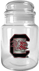 NCAA South Carolina Gamecocks Glass Candy Jar