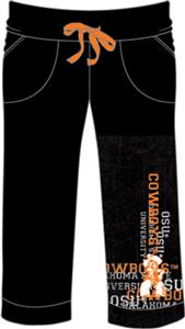 Oklahoma State Womens Flocked Drawstring Pants