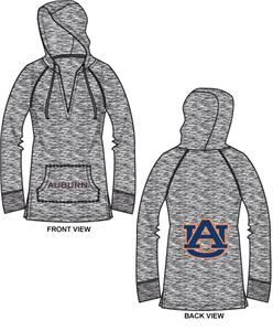 Auburn Tigers Womens Burnout Pullover Hoody