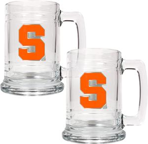 NCAA Syracuse Orange 15oz Glass Tankard