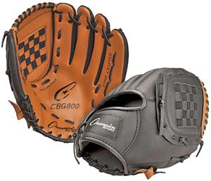 Champion 12" Leather Fielders Baseball Gloves