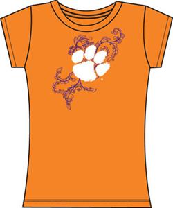 Emerson Street Clemson Tigers Womens Slub Tee
