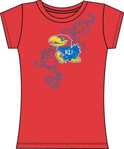 Emerson Street Kansas Jayhawks Womens Slub Tee