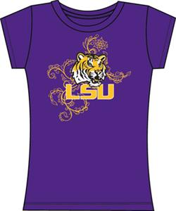 Emerson Street LSU Tigers Womens Slub Tee