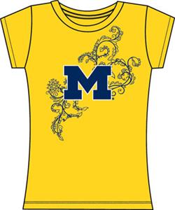 Emerson Street Michigan Womens Slub Tee
