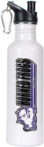 NCAA Texas Christian White Water Bottle