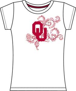 Emerson Street Oklahoma Sooners Womens Slub Tee