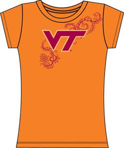 Emerson Street Virginia Tech Womens Slub Tee