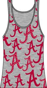 Emerson Street Alabama Womens Rhinestone Tank Top