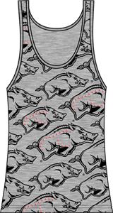Arkansas Razorbacks Womens Rhinestone Tank Top