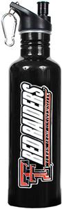 NCAA Texas Tech Red Raiders Black Water Bottle