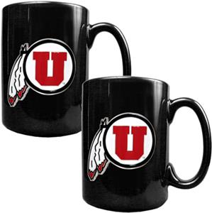 NCAA Utah Utes Ceramic Mug (Set of 2)