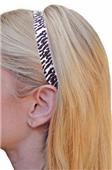 Zebra Print/Paisley Print Elastic Headband SET Zebra Print/Paisley Print Elastic Headband SET