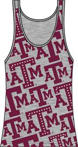 Texas A&M Aggies Womens Rhinestone Tank Top
