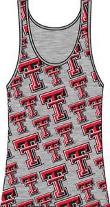 Texas Tech Womens Rhinestone Tank Top