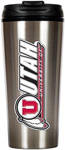 NCAA Utah Utes 16oz Travel Tumbler