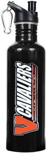 NCAA Virginia Cavaliers Black Water Bottle
