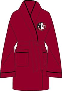 Florida State Solid Womens Fleece Bath Robe
