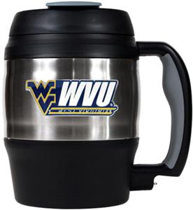NCAA West Virginia 52oz Macho Travel Mug