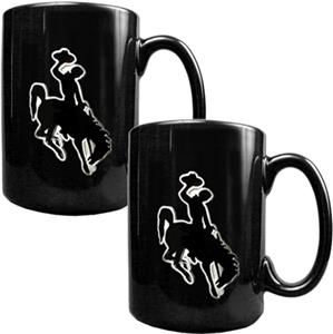 NCAA Wyoming Cowboys Ceramic Mug (Set of 2)