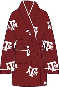 Texas A&M Aggies Womens Fleece Bath Robe