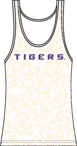 Emerson Street LSU Tigers Womens Swirl Tank Top