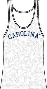 North Carolina Womens Swirl Tank Top