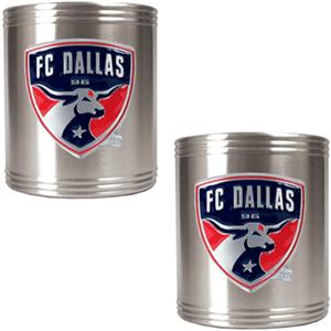 MLS FC Dallas Stainless Steel Can Holders