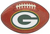 Fan Mats Green Bay Packers Football Mat Fan Mats Green Bay Packers Football Mat