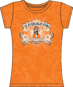 Oklahoma State Womens Metallic Foil Image Tee