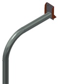 Gared GNA35R RM Gooseneck Basketball Goal Posts Gared GNA35R RM Gooseneck Basketball Goal Posts