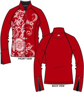 Ohio State Womens Premier Yoga Fit Jacket