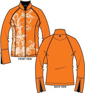Oklahoma State Womens Premier Yoga Fit Jacket