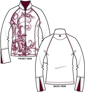Texas A&M Aggies Womens Premier Yoga Fit Jacket
