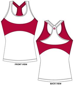 Emerson Street Alabama Womens Yoga Fit Tank Top