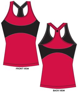 Arkansas Razorbacks Womens Yoga Fit Tank Top