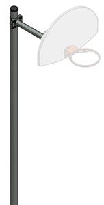 Gared AAB35 FM Straight Basketball Goal Posts
