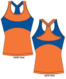 Florida Gators Womens Yoga Fit Tank Top