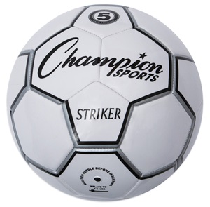 Champion Sports Official Striker Soccer Balls