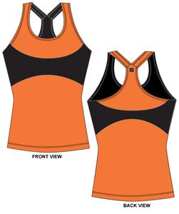 Oklahoma State Womens Yoga Fit Tank Top