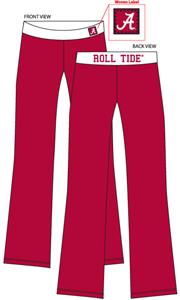 Emerson Street Alabama Womens Fit Yoga Pants