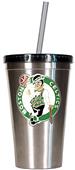 NBA Boston Celtics 16oz Stainless Tumbler w/Straw