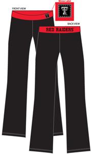 Texas Tech Womens Fit Yoga Pants
