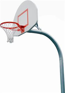 PK4540 Standard Gooseneck Basketball Goal Package