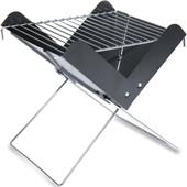 Picnic Time Portable Charcoal V-Grill with Tote