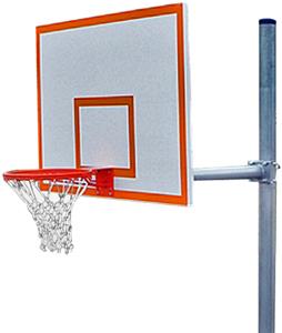 PK4551 Standard Straight Basketball Goal Package
