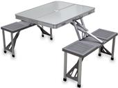 Picnic Time Folding Aluminum Picnic Table