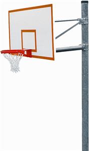 PK6010 Heavy-Duty Straight Basketball Goal Package