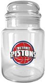 NBA Detroit Pistons Glass Candy Jar