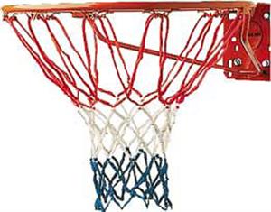 Champion Red/White/Blue Economy Basketball Net-4mm